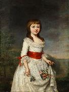 unknow artist Portrait of Duchess Charlotte Friederike of Mecklenburg as a child painting